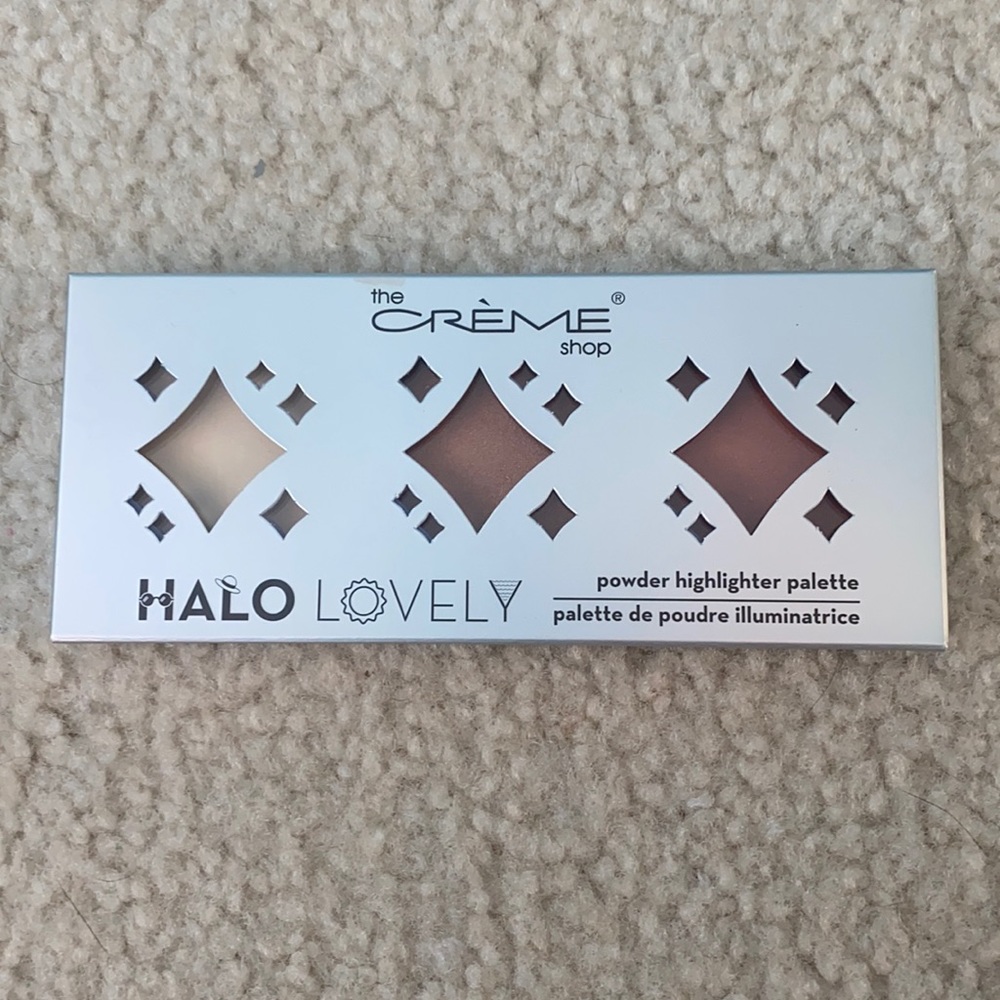 The creme shop powder highlight palette